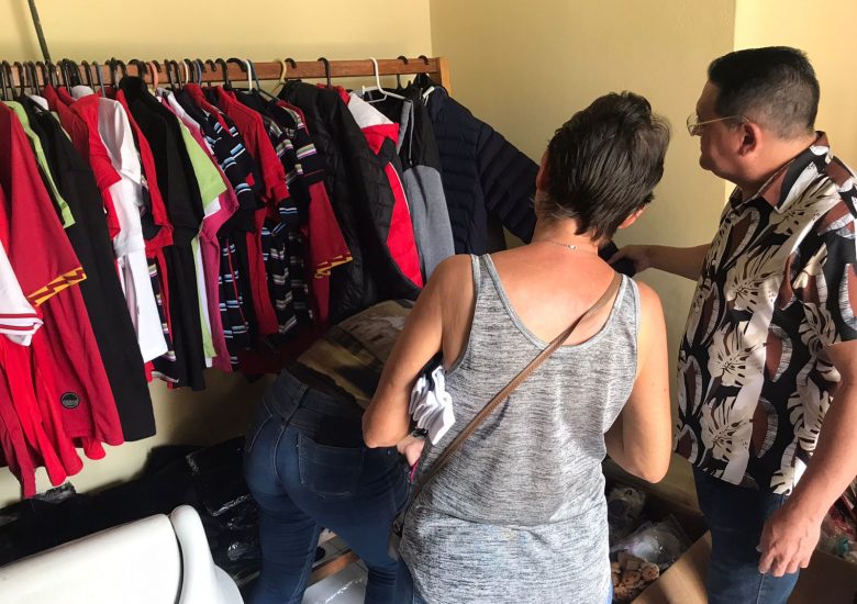 Primeiro Bazar Solidário em Nossa Senhora do Ó promove ação social com doação de cestas de alimentos arrecadados durante o evento Primeiro Bazar Solidário em Nossa Senhora do Ó promove ação social com doação de cestas de alimentos arrecadados durante o evento