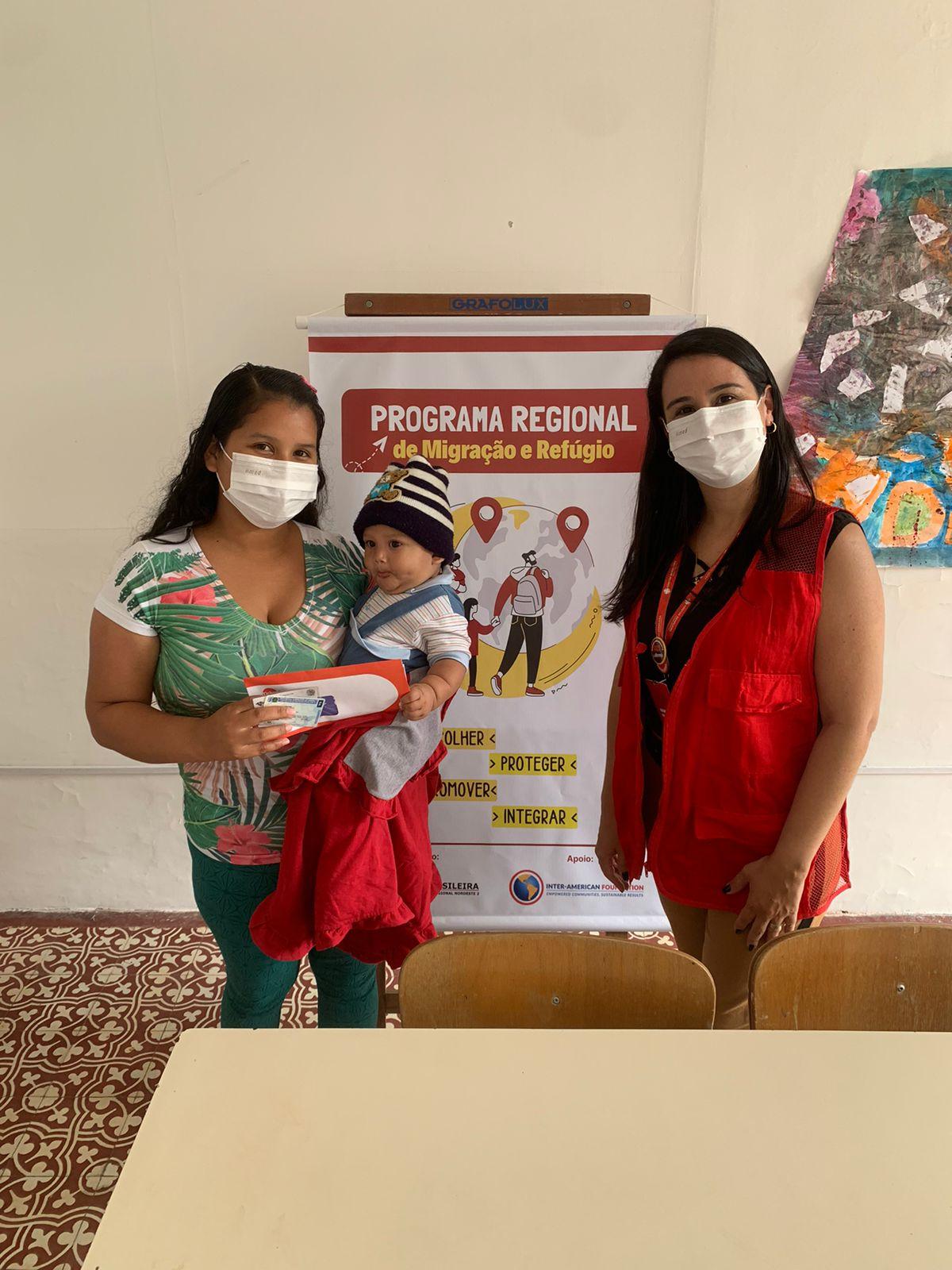 Parceria da Cáritas NE2 beneficia famílias venezuelanas em Pernambuco