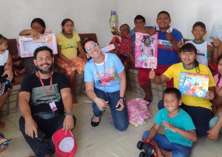 Cáritas realiza Natal para crianças venezuelanas no Recife