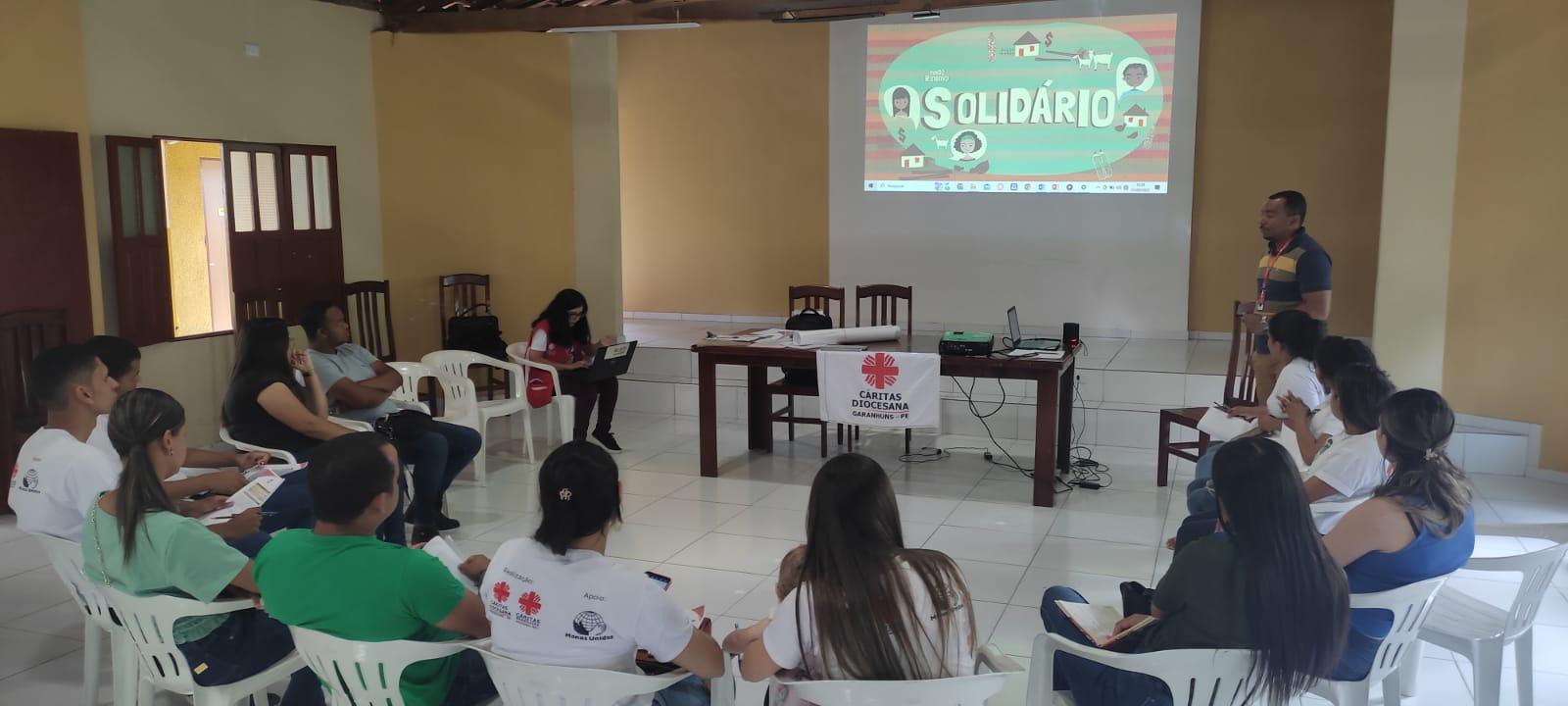 Jovens quilombolas participam de formação para elaboração de projetos sobre empreendimentos solidários