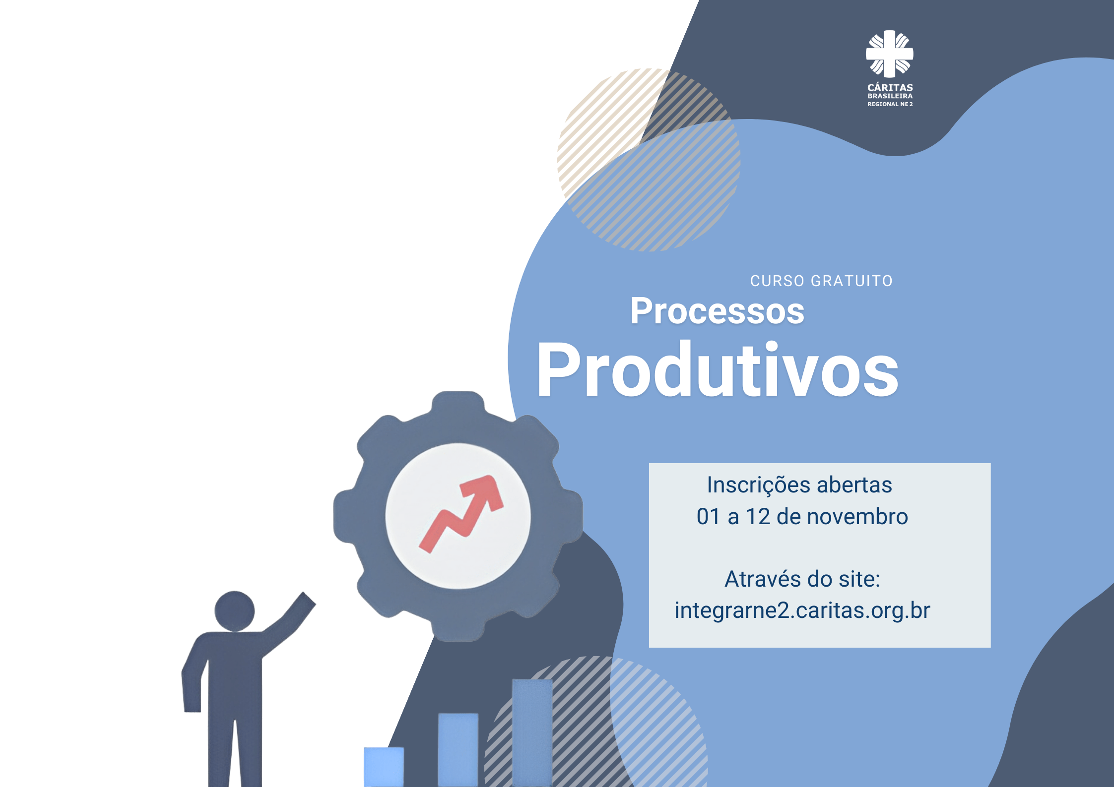 Cáritas Brasileira NE2 lança curso EAD de Processos Produtivos