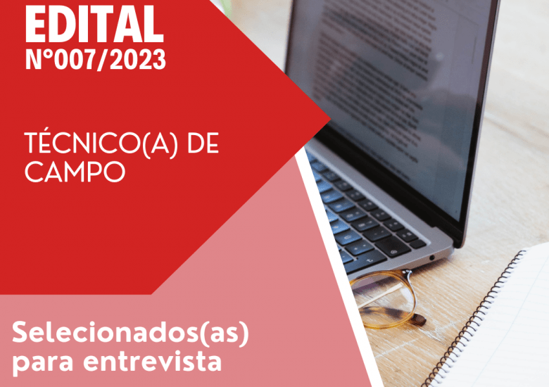 Cáritas NE2  divulga selecionados (as) para etapa de entrevistas do edital Nº 007/2023