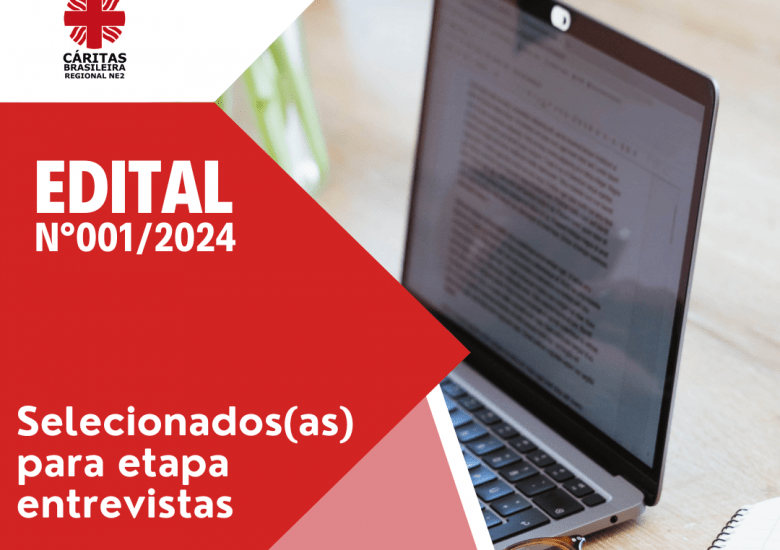 Confira os selecionados(as) para etapa entrevistas no processo seletivo simplificado Nº001/2024