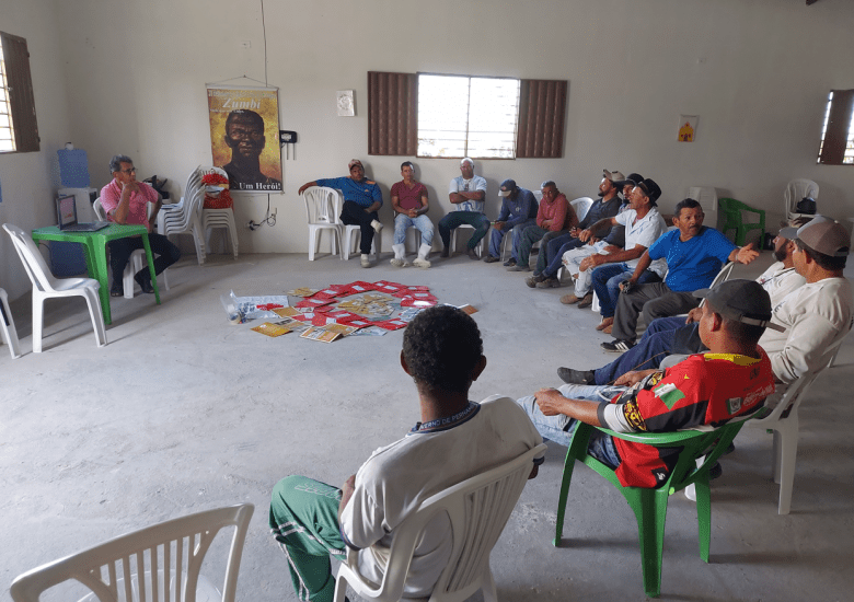 Agricultores participam de capacitação para construção de cisternas no município de Caetés