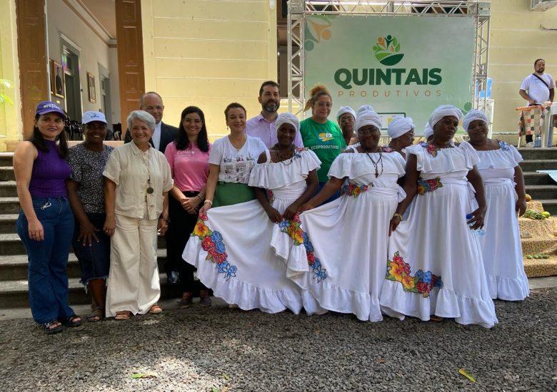 Lançamento do projeto Quintais Produtivos é marcado pelo protagonismo das mulheres agricultoras