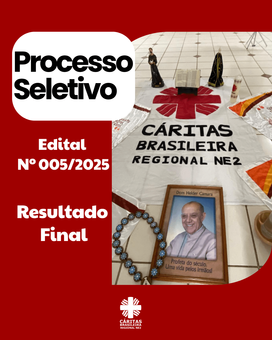 Confira o resultado do edital de seleção Nº005/2025 para vaga de Articulador(a) Local