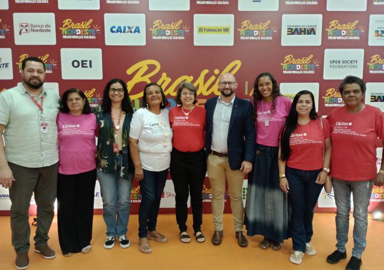 Cáritas Brasileira NE 2 é destaque no 1º Festival de Economia Popular Solidária, em Salvador Cáritas Brasileira NE 2 é destaque no 1º Festival de Economia Popular Solidária, em Salvador